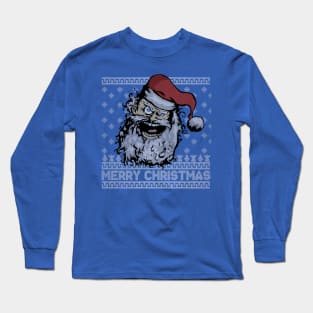 Angry Santa Sweater Long Sleeve T-Shirt